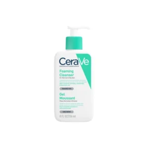 cerave foaming cleanser gel moussant